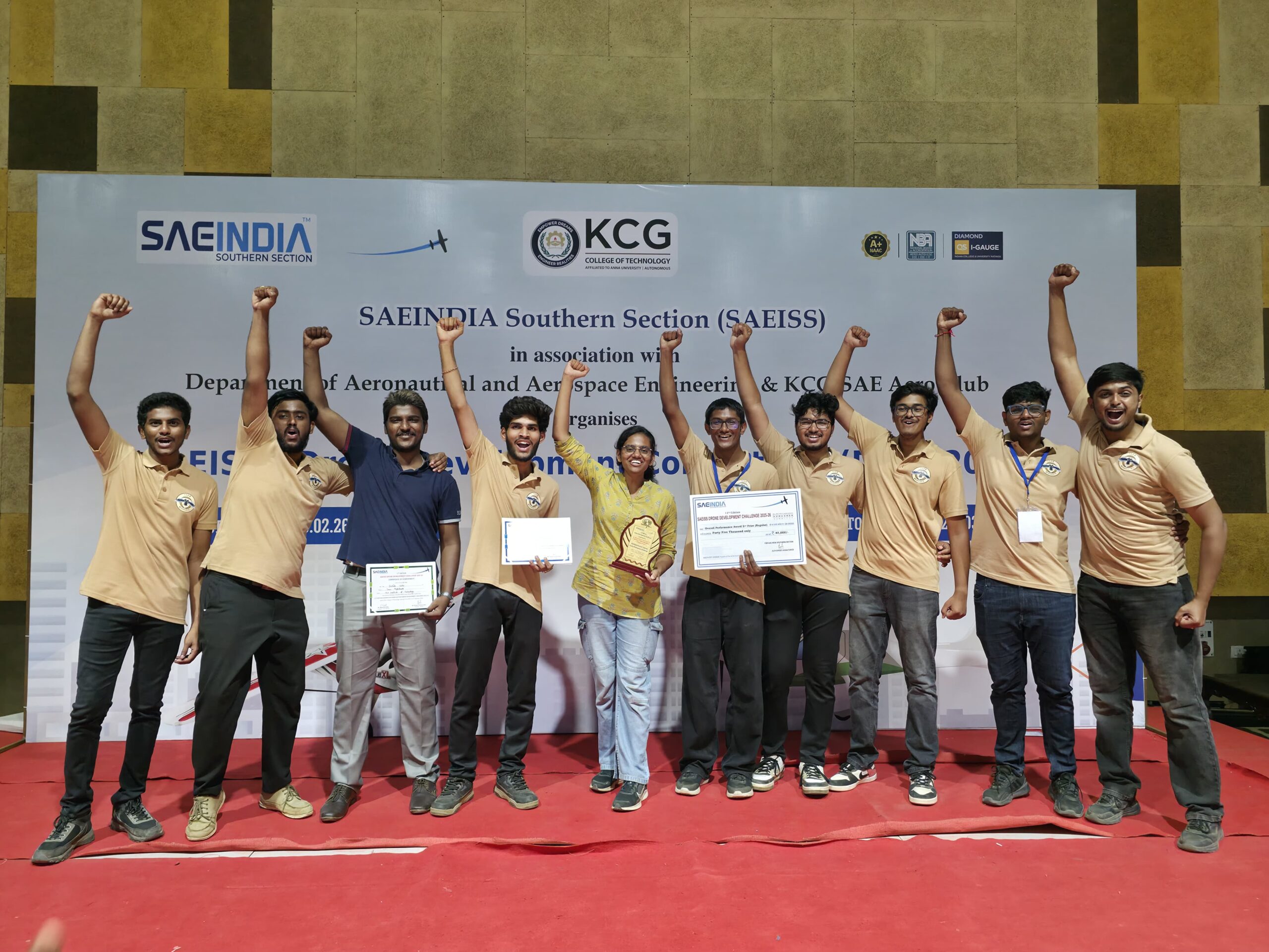 Mechanical Student Achievements 2025-26