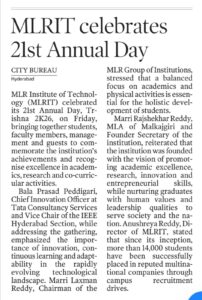 21st Annual Day Celebrations